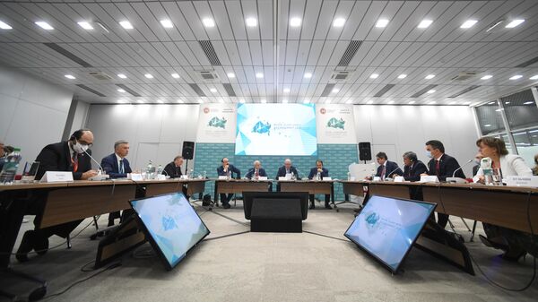 Участники Международного экономического саммита Россия – Исламский мир: KazanSummit