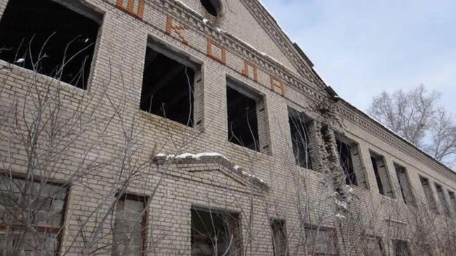  Аварийное здание школы 1940 года постройки снесли в деревне Золотово городского округа Воскресенск