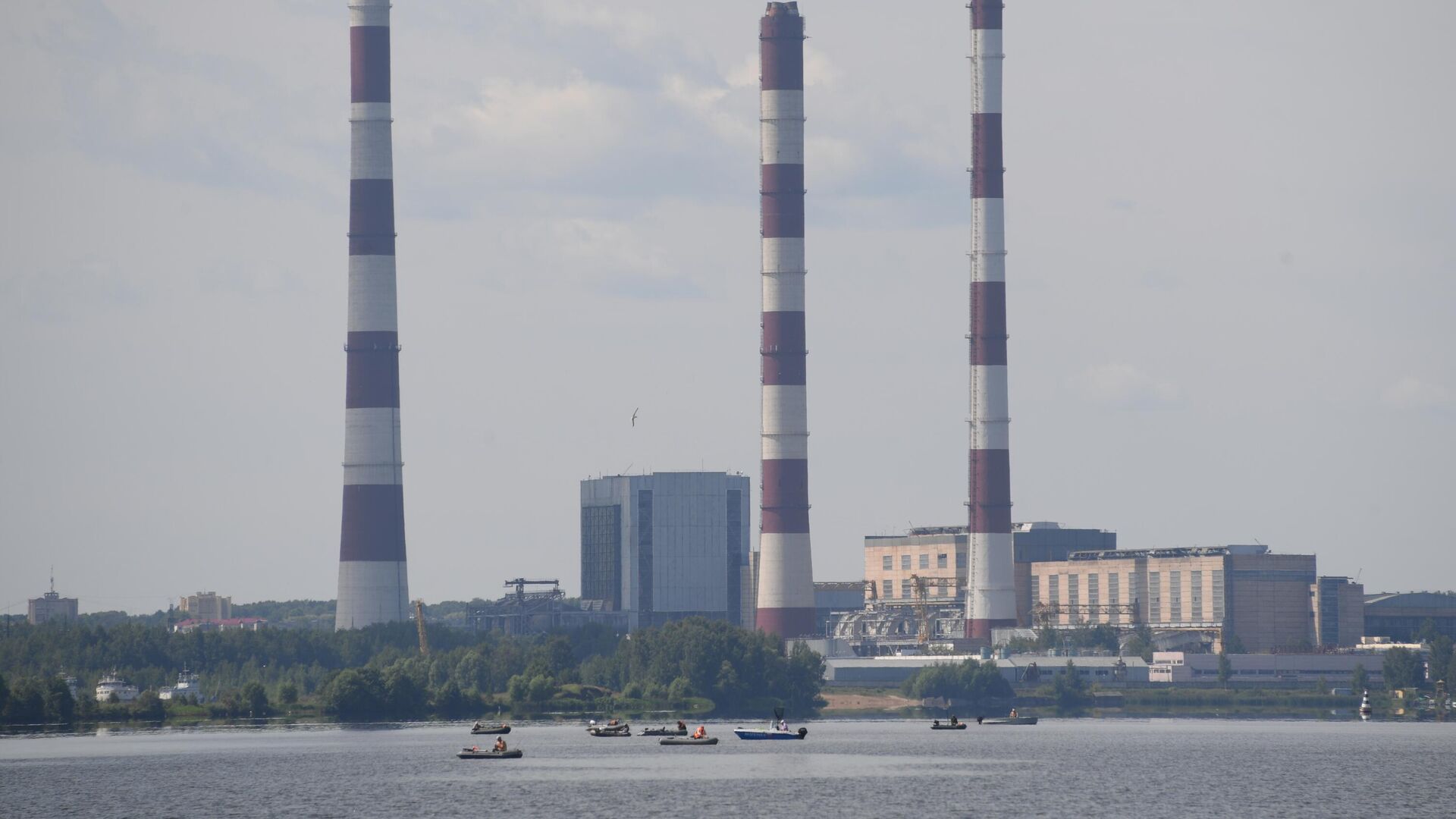 Костромская ГРЭС в городе Волгореченск Костромской области - РИА Новости, 1920, 27.01.2024