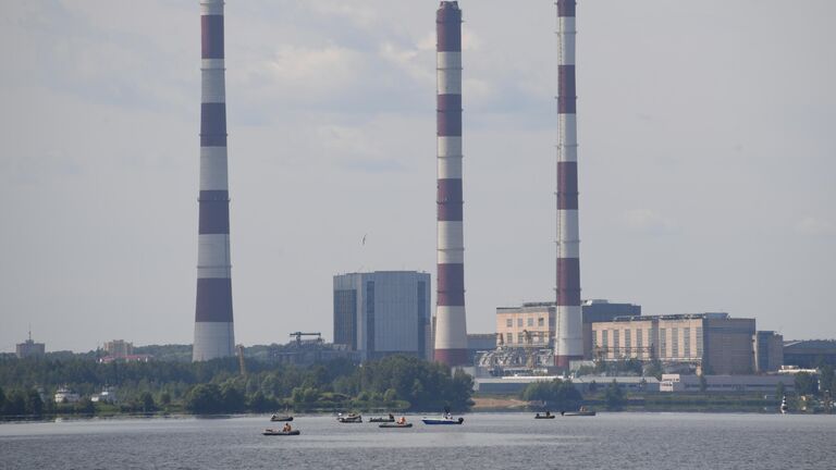 Костромская ГРЭС в городе Волгореченск Костромской области