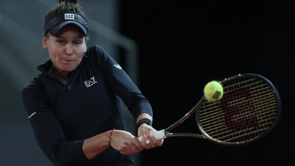 Теннисистка Вероника Кудерметова (Россия)