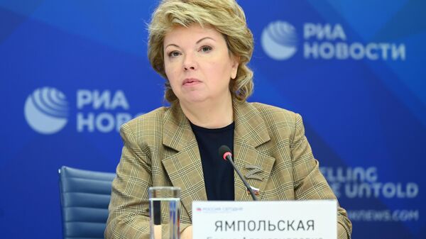 Председатель Комитета Государственной Думы РФ по культуре Елена Ямпольская