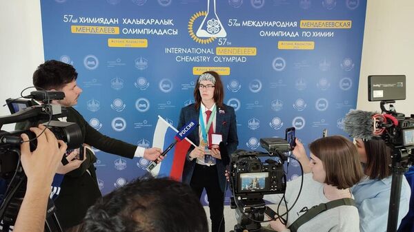 Победитель 57-ой Международной Менделеевской олимпиады школьников по химии Андрей Дубинский