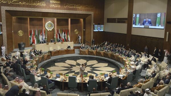 Заседание министров иностранных дел Лиги арабских государств в Каире