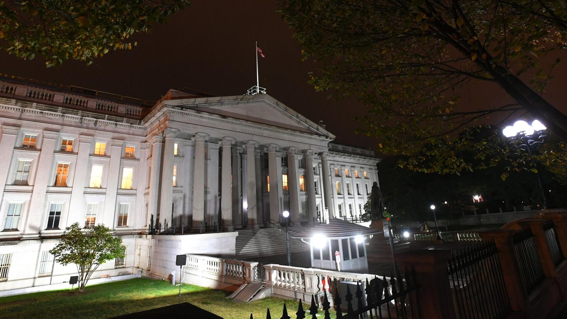 Здание министерства финансов США в Вашингтоне - РИА Новости, 1920, 18.09.2023