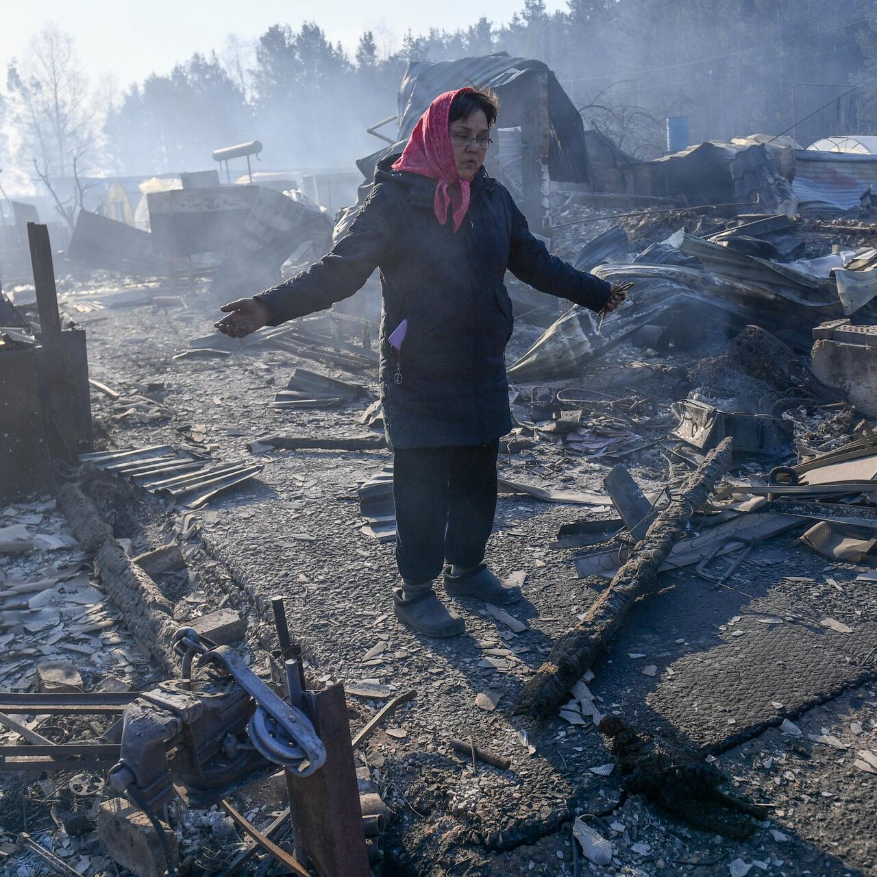 Лишившиеся домов из-за пожаров в Курганской области получат выплаты - РИА  Новости, 12.05.2023