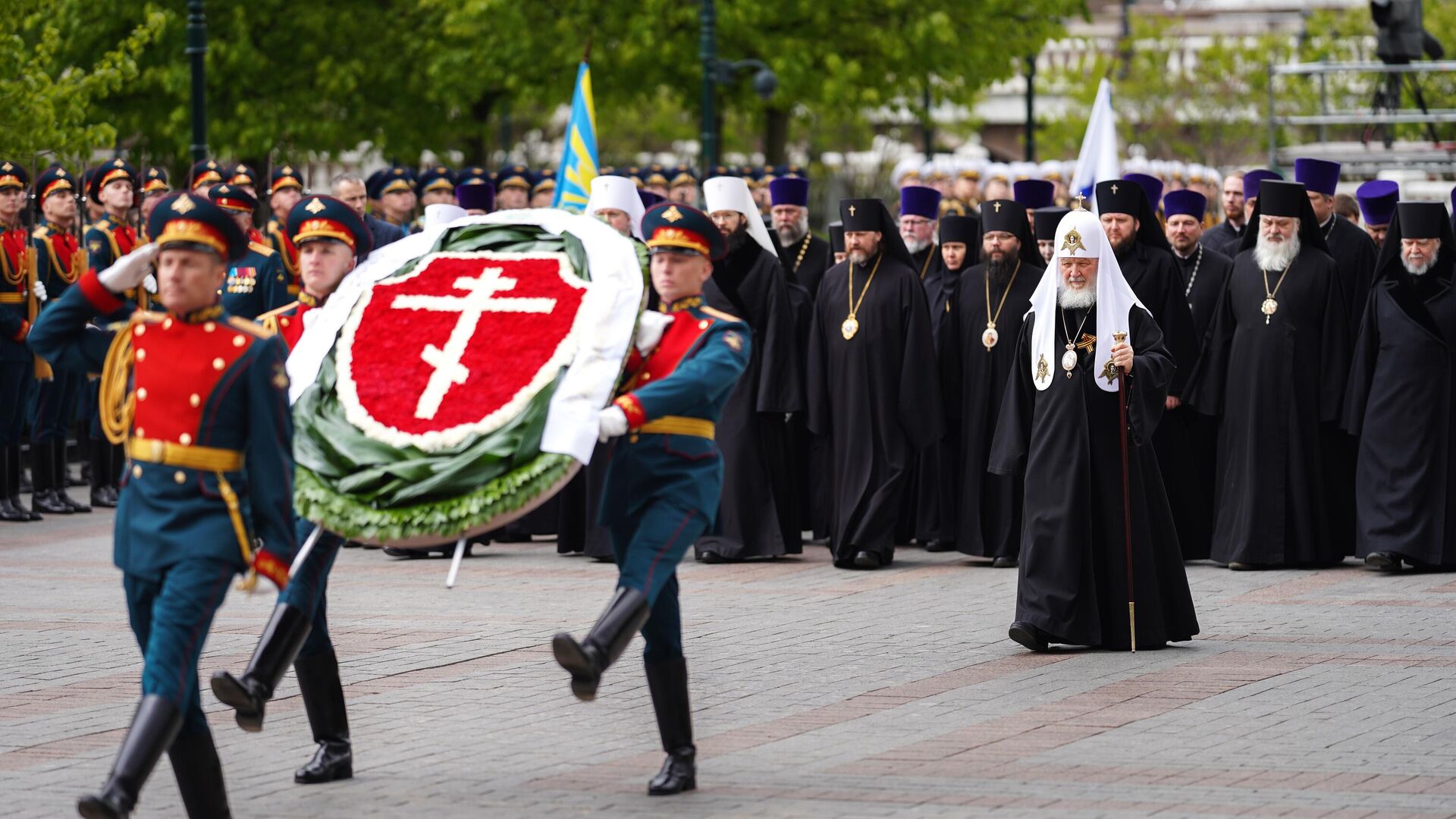 Возложение венка к могиле Неизвестного Солдата - РИА Новости, 1920, 08.05.2023