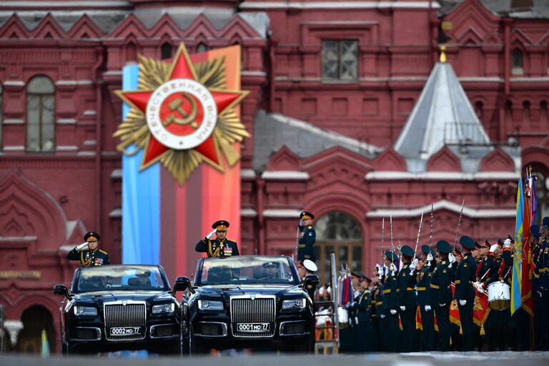 Военный парад, посвящённый 78-й годовщине Победы в Великой Отечественной войне