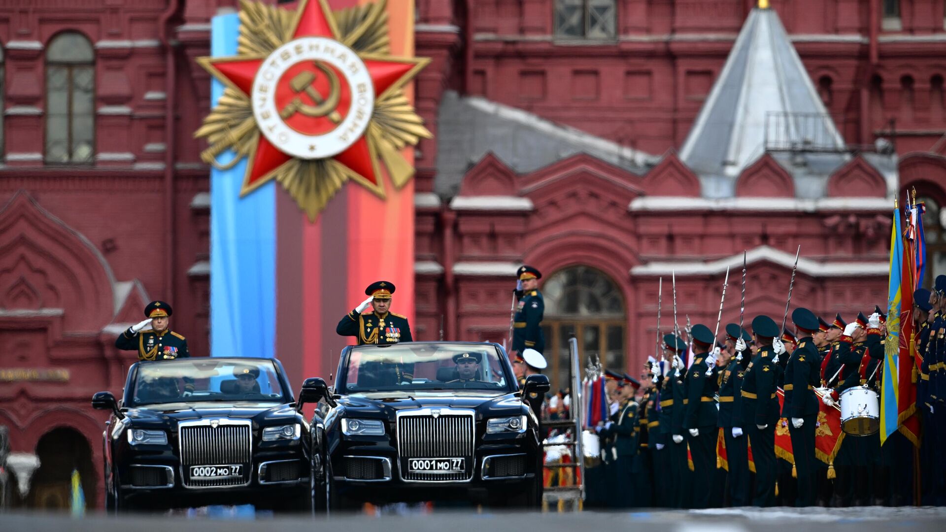 Военный парад, посвящённый 78-й годовщине Победы в Великой Отечественной войне - РИА Новости, 1920, 09.05.2023