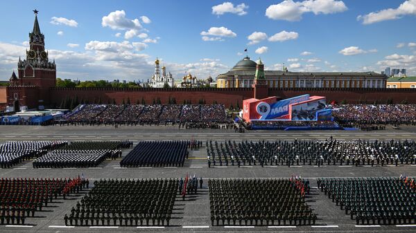 Парад на Красной площади в Москве, посвященный 78-й годовщине Победы в Великой Отечественной войне