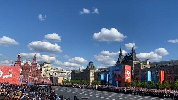 Минута молчания на Красной площади