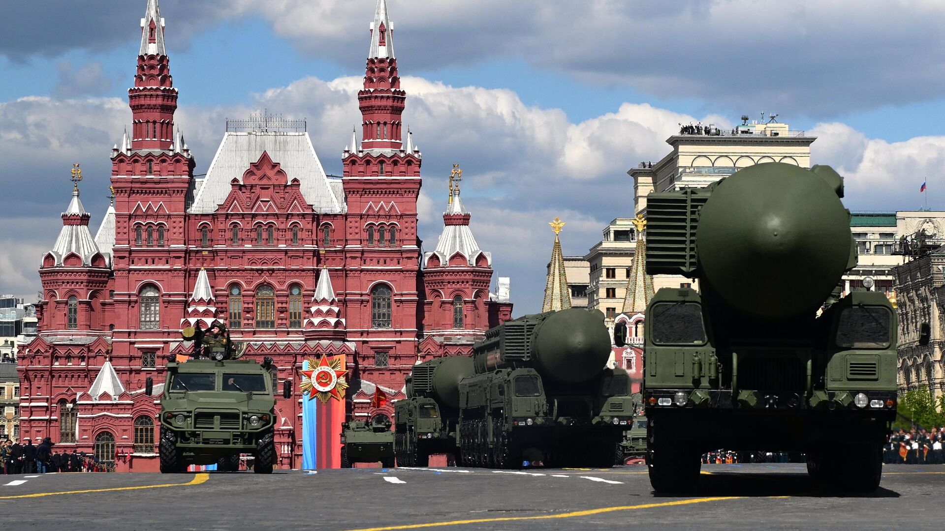 Военный парад, посвященный 78-й годовщине Победы в Великой Отечественной войне - РИА Новости, 1920, 07.03.2024