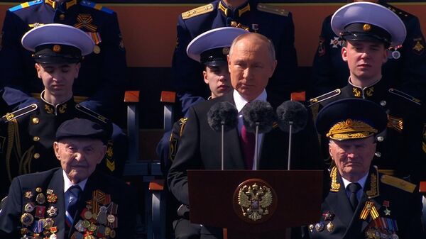 Выступление Владимира Путина на Параде Победы