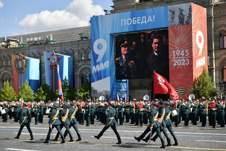 Военный парад, посвящённый 78-й годовщине Победы в Великой Отечественной войне