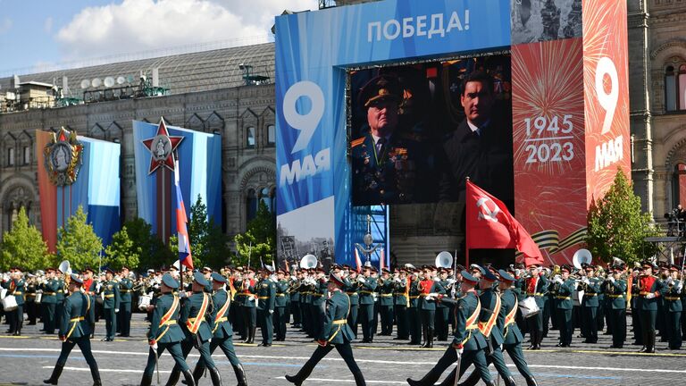 Военный парад, посвящённый 78-й годовщине Победы в Великой Отечественной войне