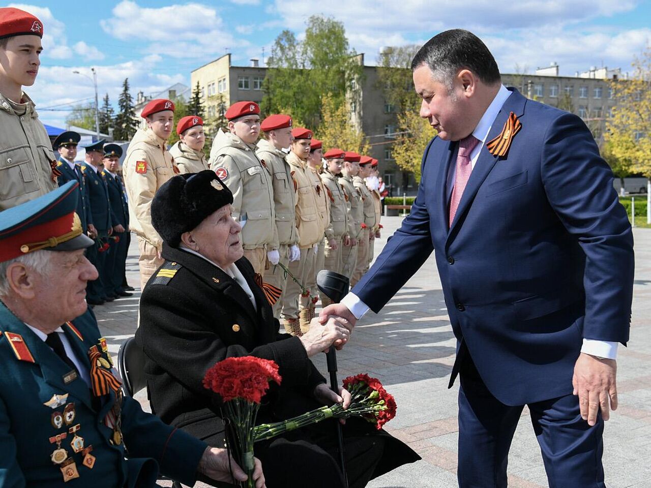 В Твери в День Победы состоялся парад войск Тверского гарнизона - РИА  Новости, 09.05.2023