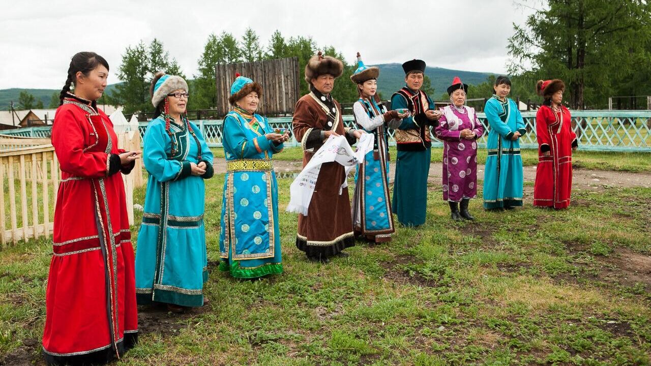 Жители улуса Сорок в Окинском районе Бурятии - РИА Новости, 1920, 06.06.2023