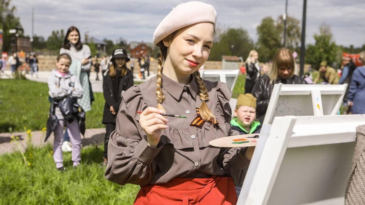 Более 31 тыс. человек посетили парки Подмосковья в День Победы - РИА Новости, 1920, 10.05.2023