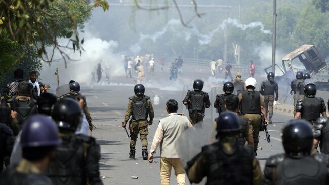 Беспорядки в Лахоре, Пакистан. 10 мая 2023