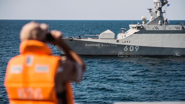 Малый ракетный корабль проекта 21631 Вышний Волочек Черноморского флота в Крыму