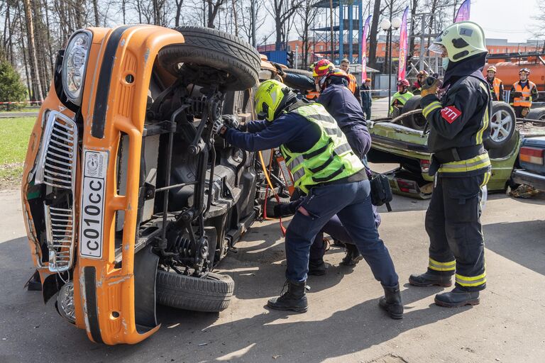 Соревнования спасателей