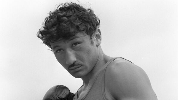 Советский боксер Руфат Рискиев в 1972 году. Архивное фото