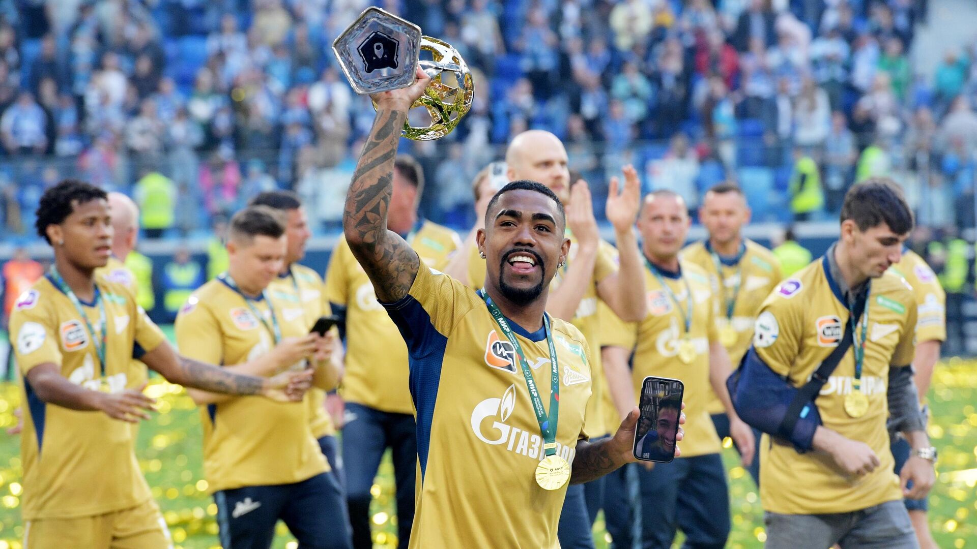 Malcolm is the top scorer of the 2022/23 RPL season