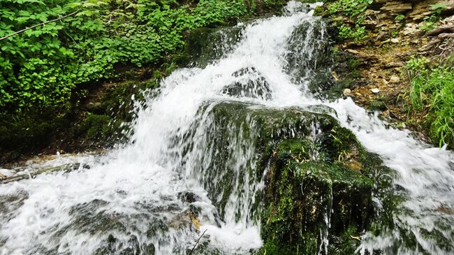 Памятник природы Донские беседы, водопад Русанов ручей