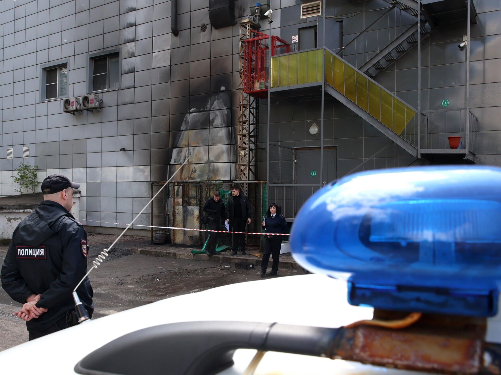 В Москве в Южном Бутово загорелся 