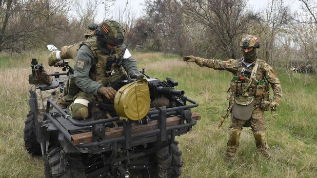 Российские военнослужащие