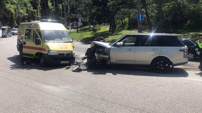 ДТП на автодороге Симферополь - Алушта - Ялта