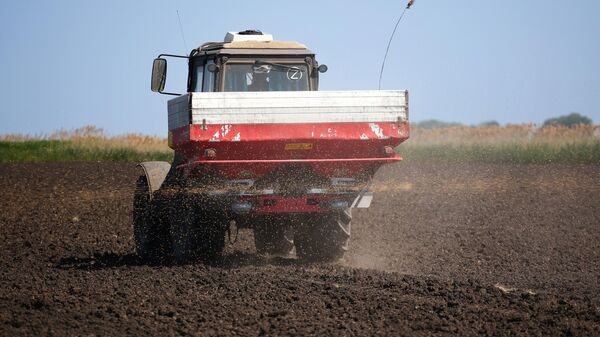 Посев риса в Краснодарском крае