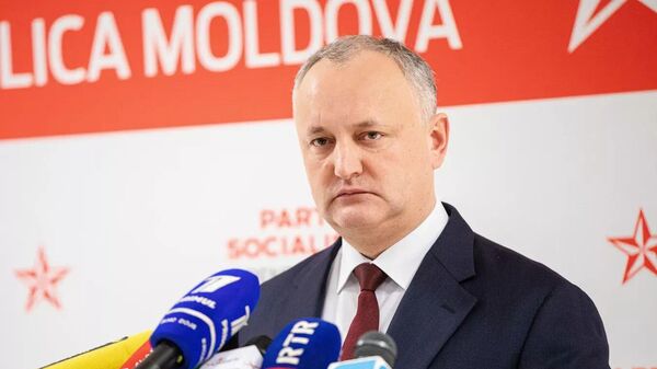 Экс-президент Молдавии Игорь Додон
