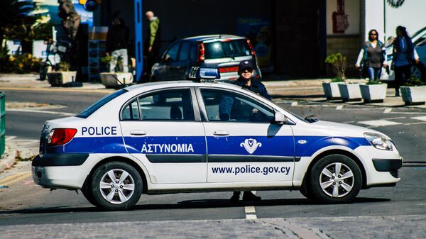 Автомобиль Кипрской полиции