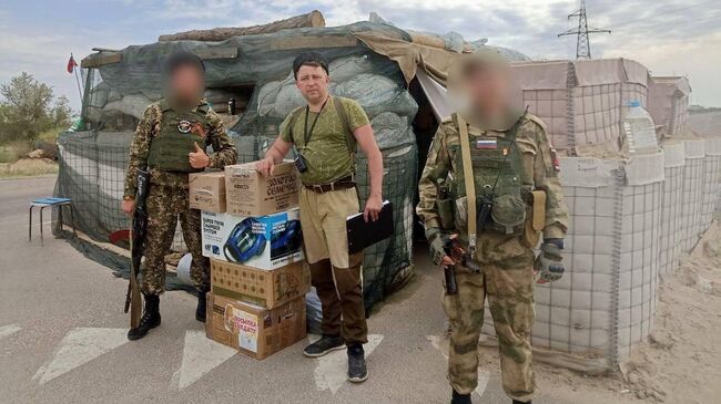 Казаки из Урюпинска доставили окопные свечи и лекарства в зону спецоперации