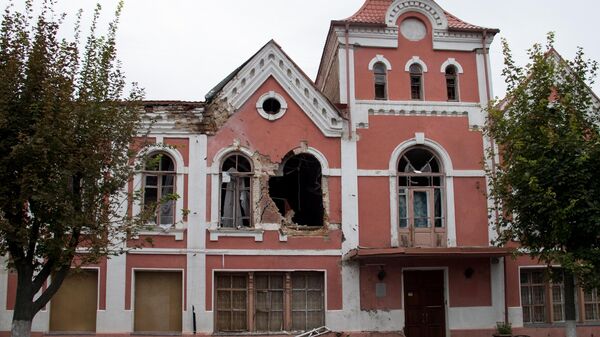 Музей истории и культуры города Луганска пострадавший в результате обстрела