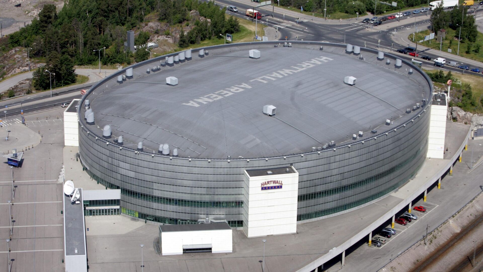 Вид с воздуха на Helsinki Arena - РИА Новости, 1920, 19.12.2023