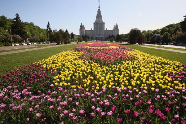 Сезон цветения в Москве