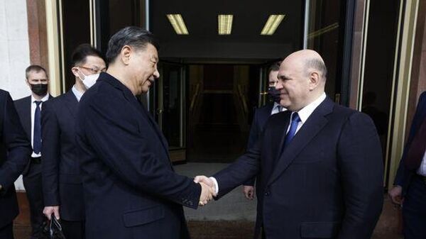 LIVE: Мишустин проводит переговоры с председателем КНР Си Цзиньпином