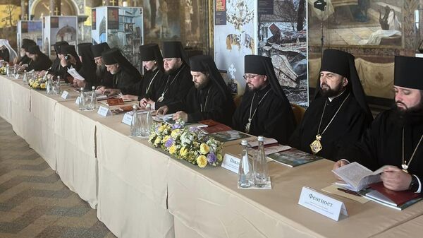 Заседание Архиерейского собора раскольнической Православной церкви Украины 