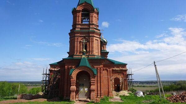 Церковь Параскевы Пятницы находится на холме над Доном