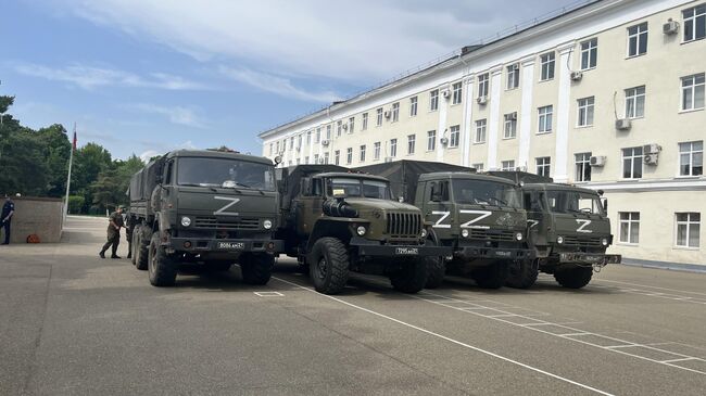 Военная техника для бойцов из Кубани в зоне проведения спецоперации