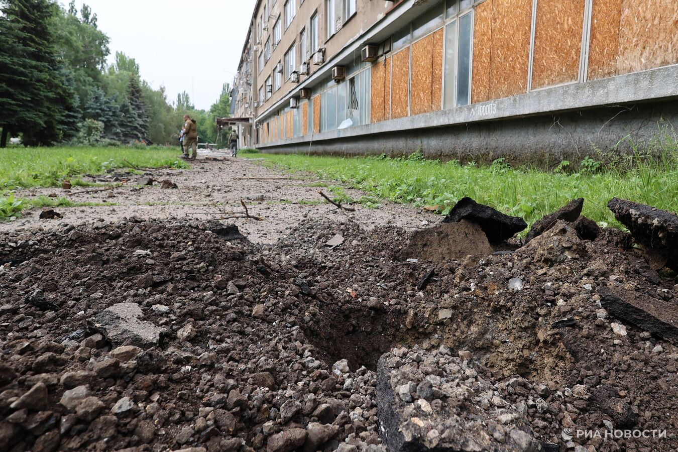 Украинские войска обстреляли Донецк из РСЗО