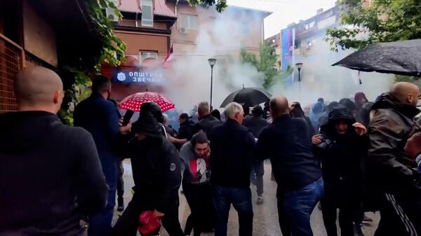 Столкновения с полицией в северной части Косово 