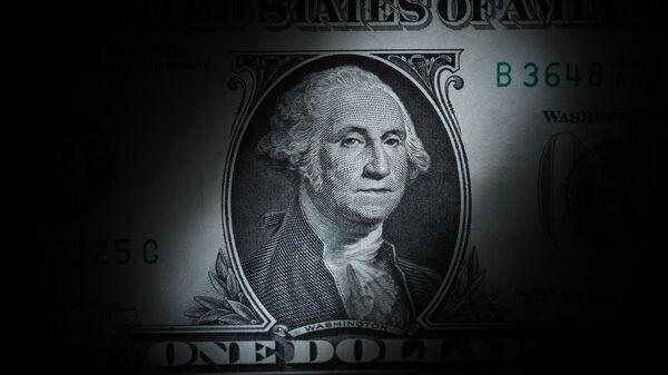 Изображение Джорджа Вашингтона на однодолларовой купюре