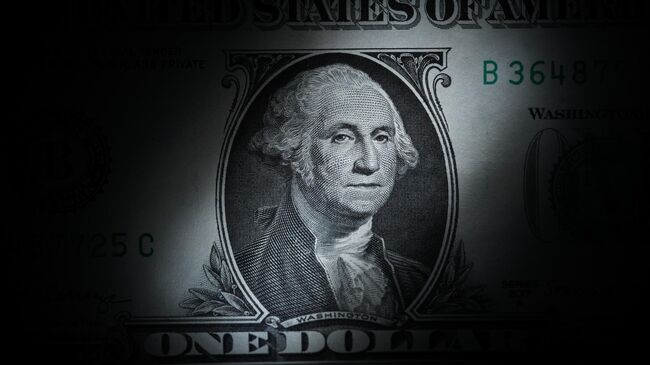 Изображение Джорджа Вашингтона на однодолларовой купюре