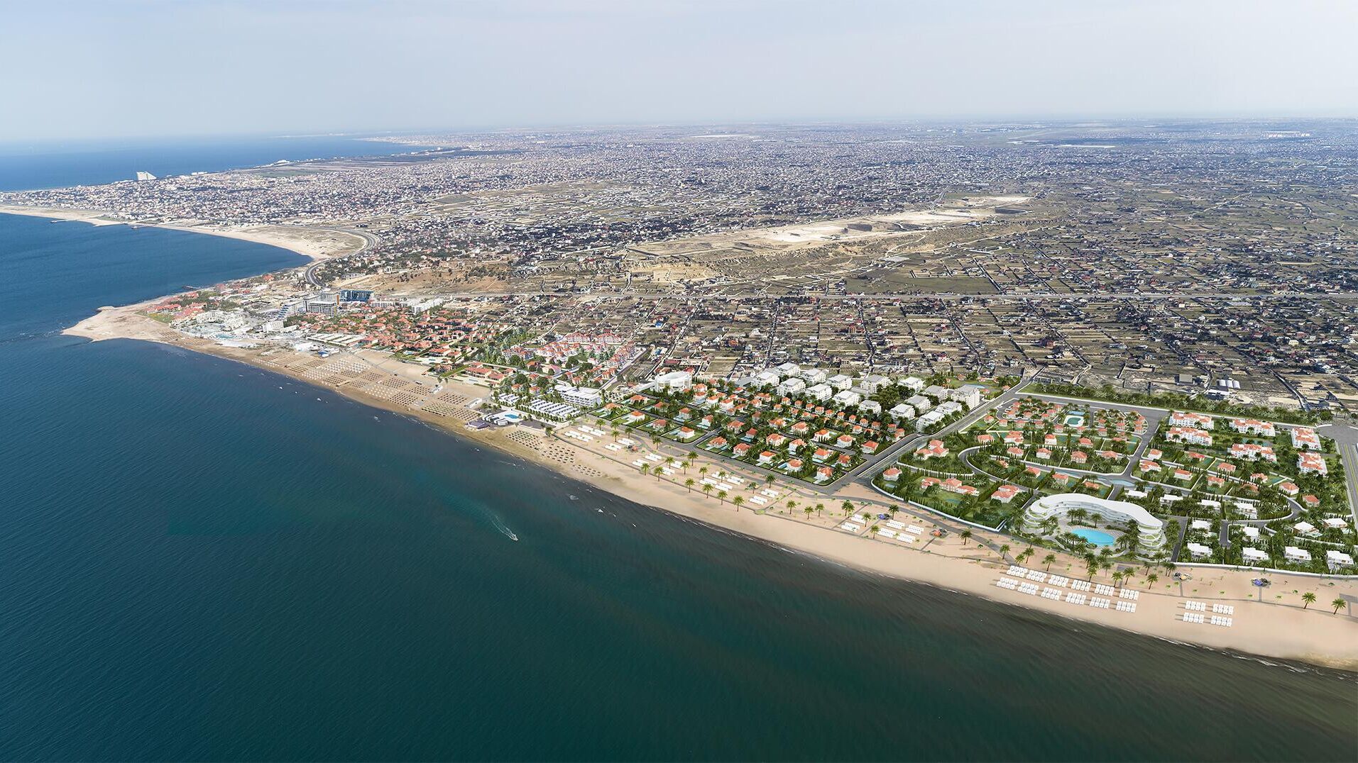 Курортный комплекс Sea Breeze в пригороде Баку в Азербайджане - РИА Новости, 1920, 30.05.2023