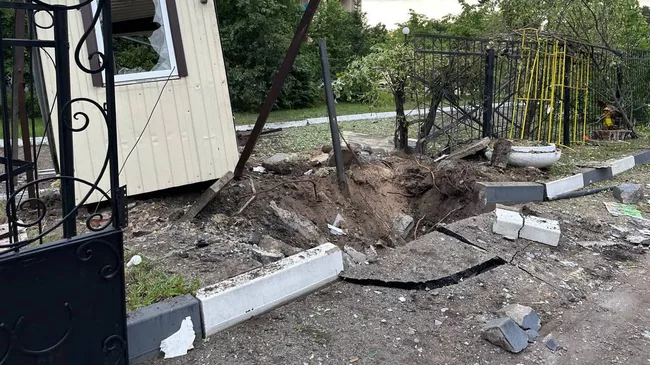 Последствия обстрела в Белгородской области