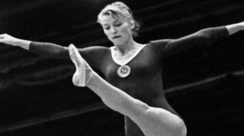 Советская украинская гимнастка Полина Астахова