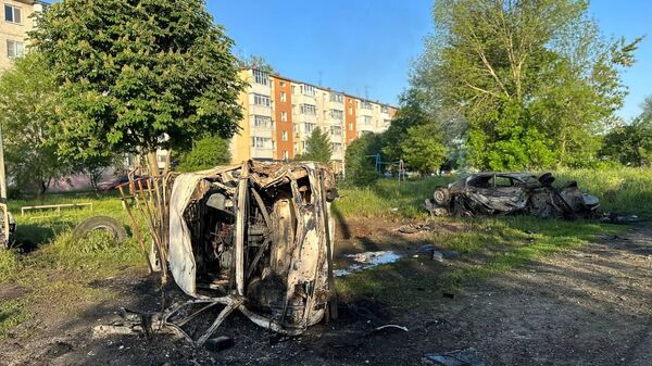 Последствия обстрела Белгородской области